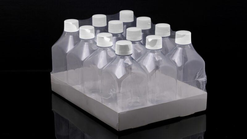 Tray package Square Storage Bottles, Tray package
