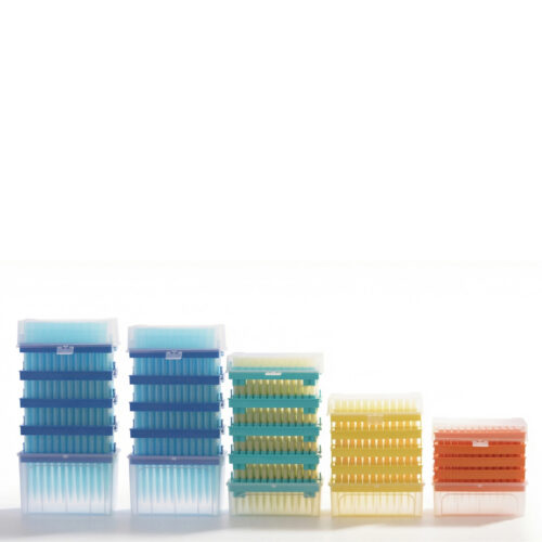 Pipette Tips, Stacked Racked